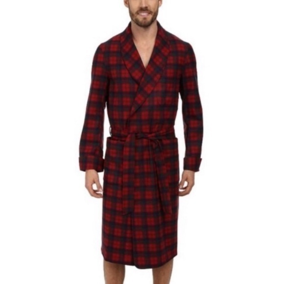 Pendleton Other Pendleton Wool Plaid Red Bathrobe Size L Fits S Or